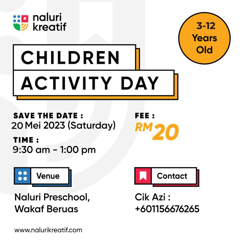 NALURI Kreatif Children Activity Day: Water Play!